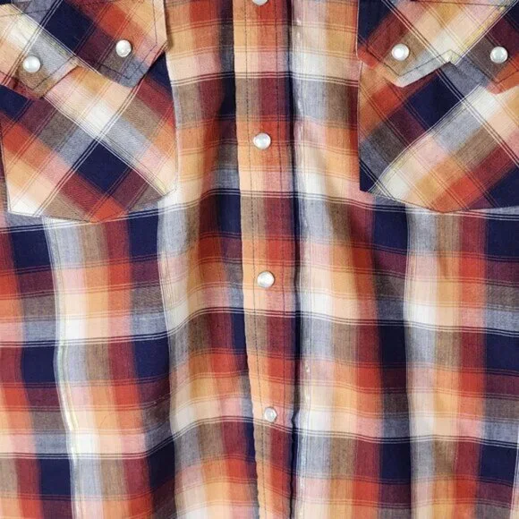 Ely Cattleman Plaid Pearl Snap Western Shirt - Picture 2 of 4